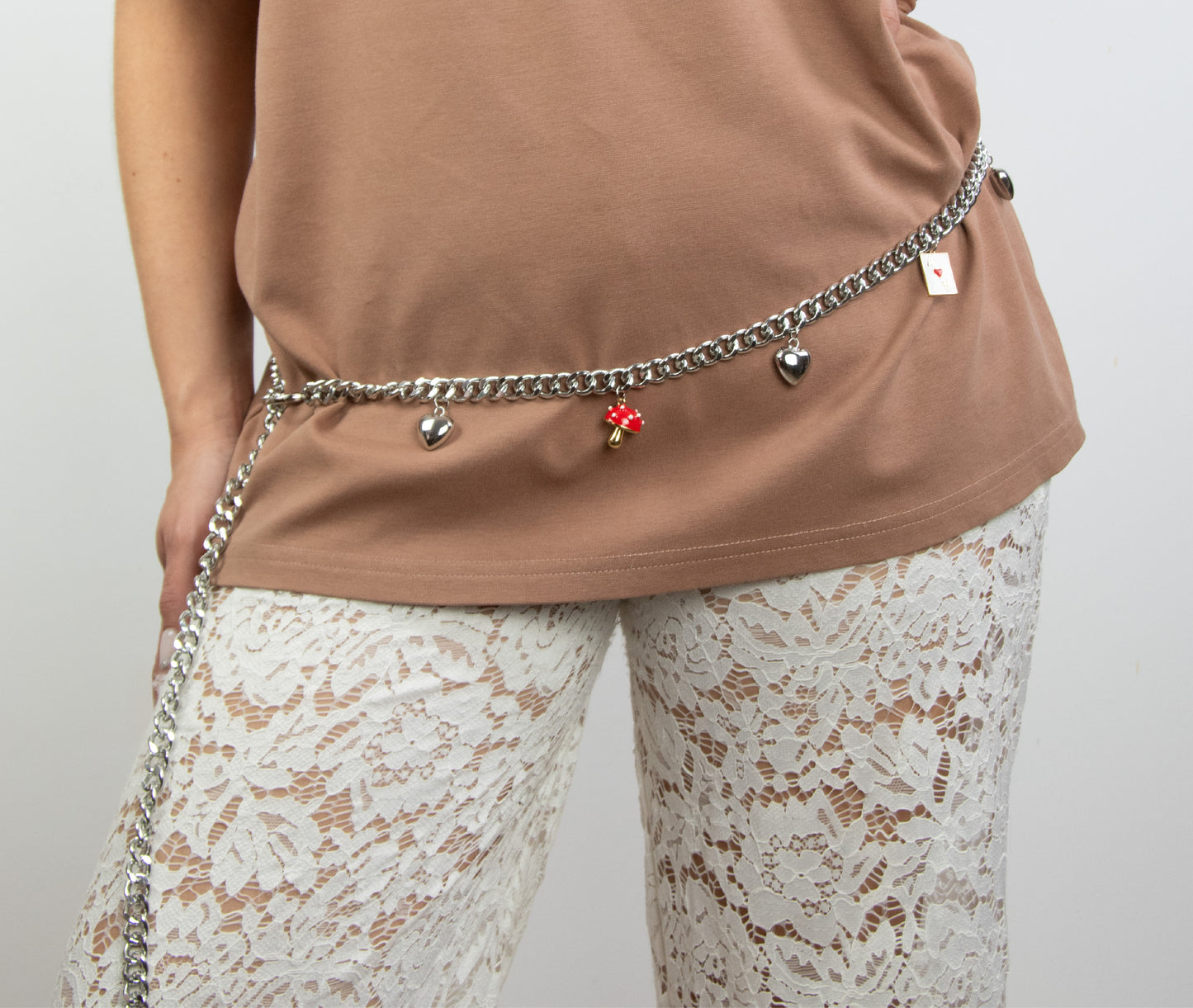 Strap Celular Plateado