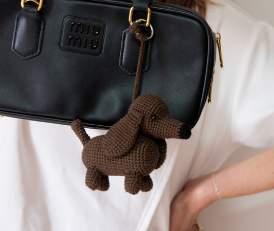 Bag Charm Perro Salchicha