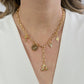 Collar Long Charm Bar