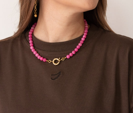 Collar Aura Rosa
