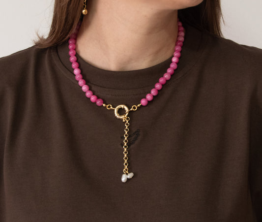 Collar Aura Rosa