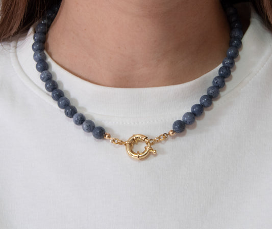 Collar Sodalita Azul